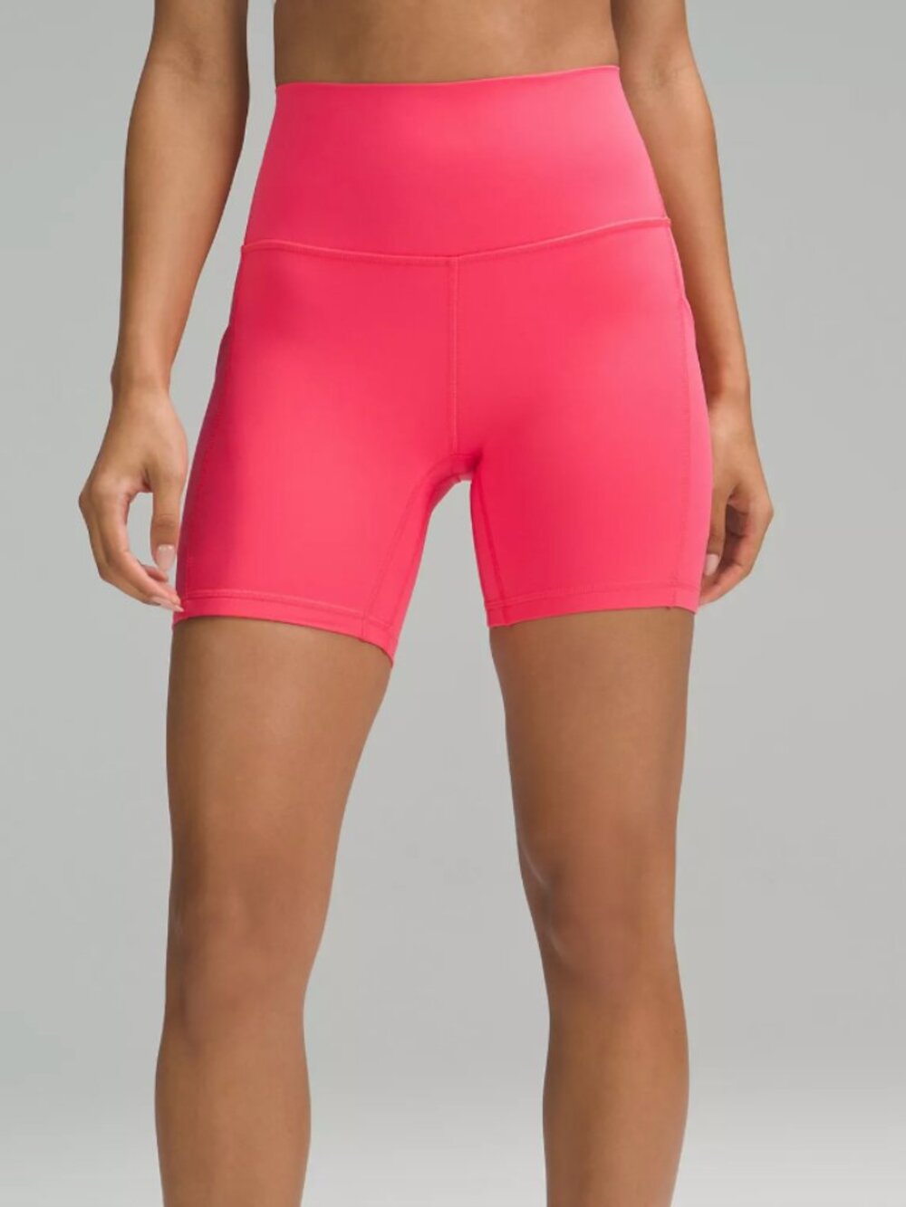 Lululemon Align High-Rise Shorts w/Pockets 6" - Size 6 - Lip Gloss